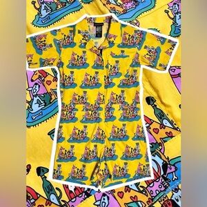 Nooworks Dog Party Shortalls